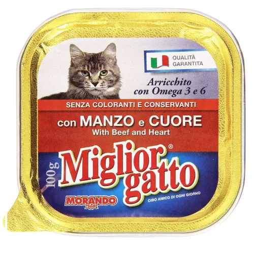 Cibo umido per gatti