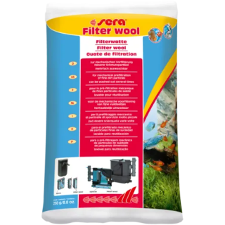 Sera lana filtrante 250 gr
