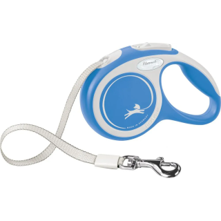 Flexi new comfort guinzaglio fettuccia m 5 mt blu