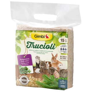 Lettiera trucioli 15 lt