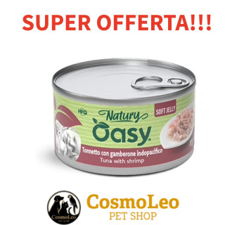 Oasy natùry tonnetto con gamberone 85 g – soft jelly | cosmoleo