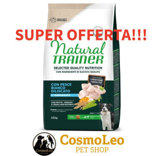 Natural trainer selected dog adult medio- maxi pesce 2,5