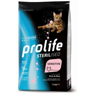 Prolife cat sterilized maiale e riso 1,5kg