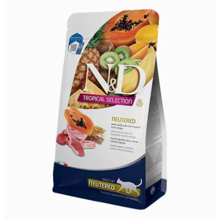 Nd cat tropical selection agnello neutered 300 gr